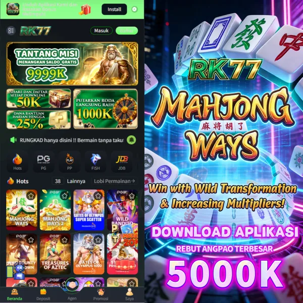 RK77 Login Resmi APK 2026